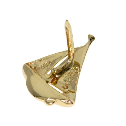 TIFFANY&Co. Yacht Pin Brooch Brooch K14 Yellow Gold Ladies [Used]