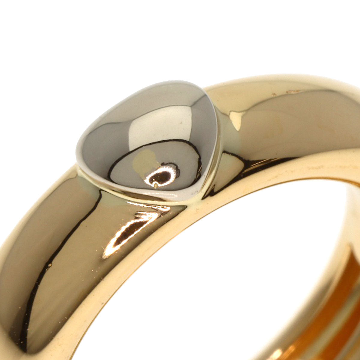 TIFFANY&Co. Friendship heart Ring K18 Yellow Gold K18 White GoldLadies [Used]