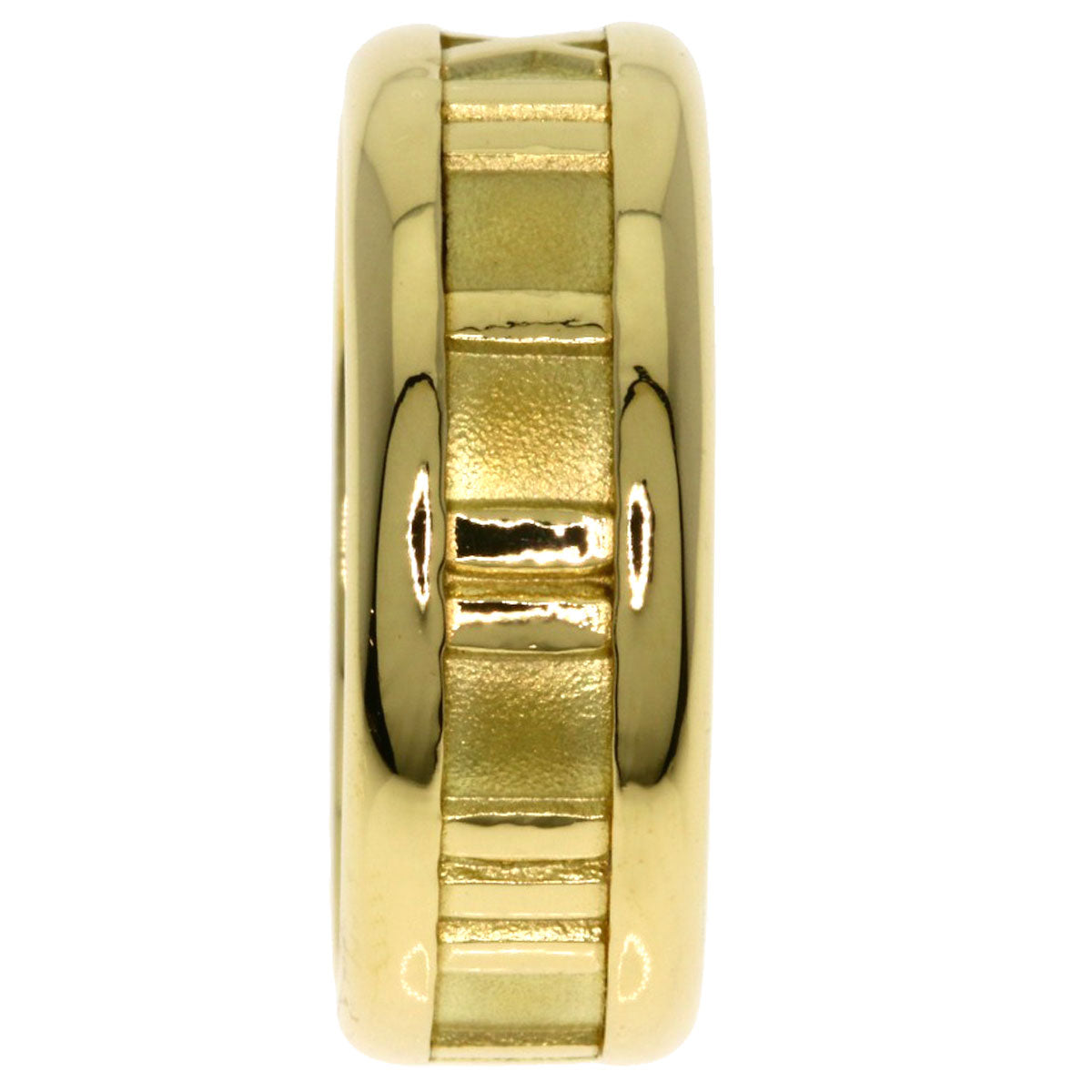TIFFANY&Co. Atlas Ring K18 Yellow Gold Ladies [Used]