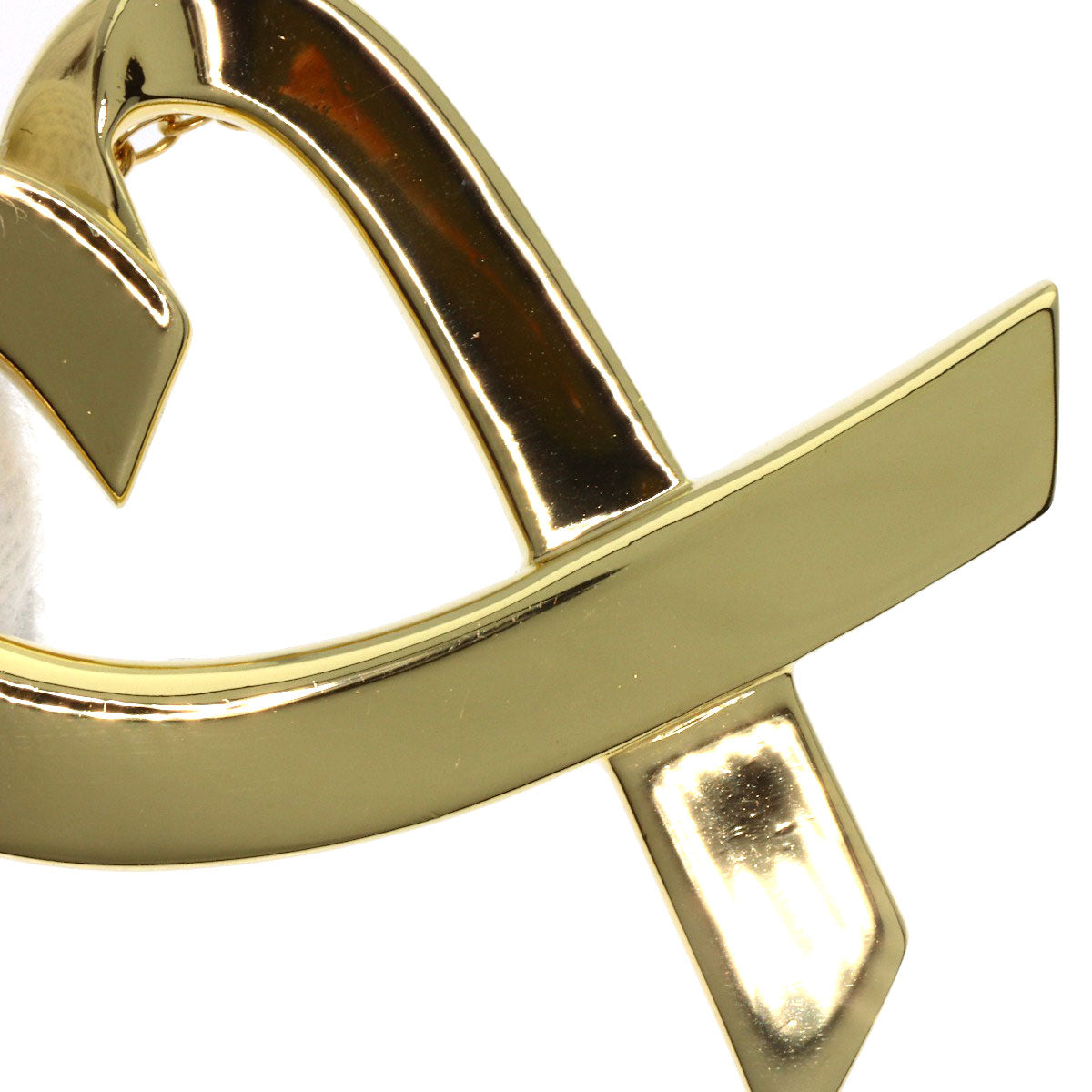 TIFFANY&Co. Loving heart Necklace K18 Yellow Gold Ladies [Used]