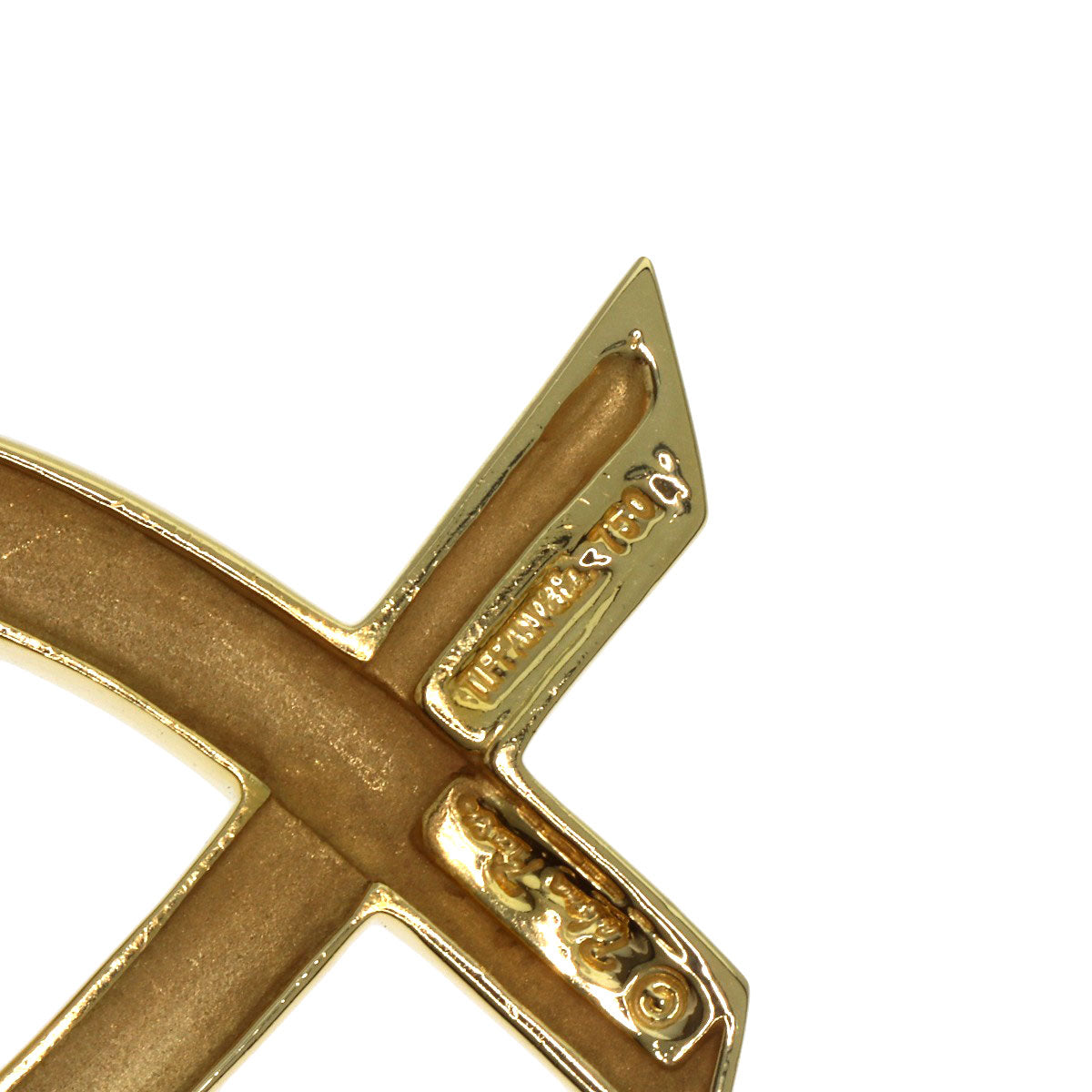 TIFFANY&Co. Loving heart Necklace K18 Yellow Gold Ladies [Used]