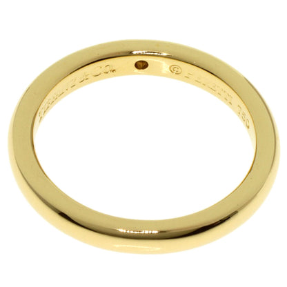 TIFFANY&Co. Stacking Band 1P Diamond Ring K18 Yellow Gold Ladies [Used]