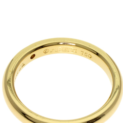 TIFFANY&Co. Stacking Band 1P Diamond Ring K18 Yellow Gold Ladies [Used]