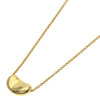 TIFFANY&Co. Bean Necklace K18 Yellow Gold Ladies [Used]