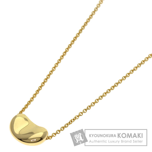 TIFFANY&Co. Bean Necklace K18 Yellow Gold Ladies [Used]