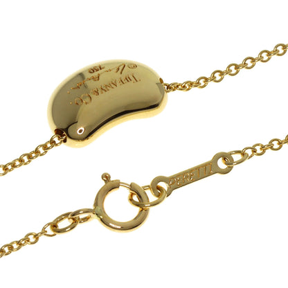 TIFFANY&Co. Bean Necklace K18 Yellow Gold Ladies [Used]
