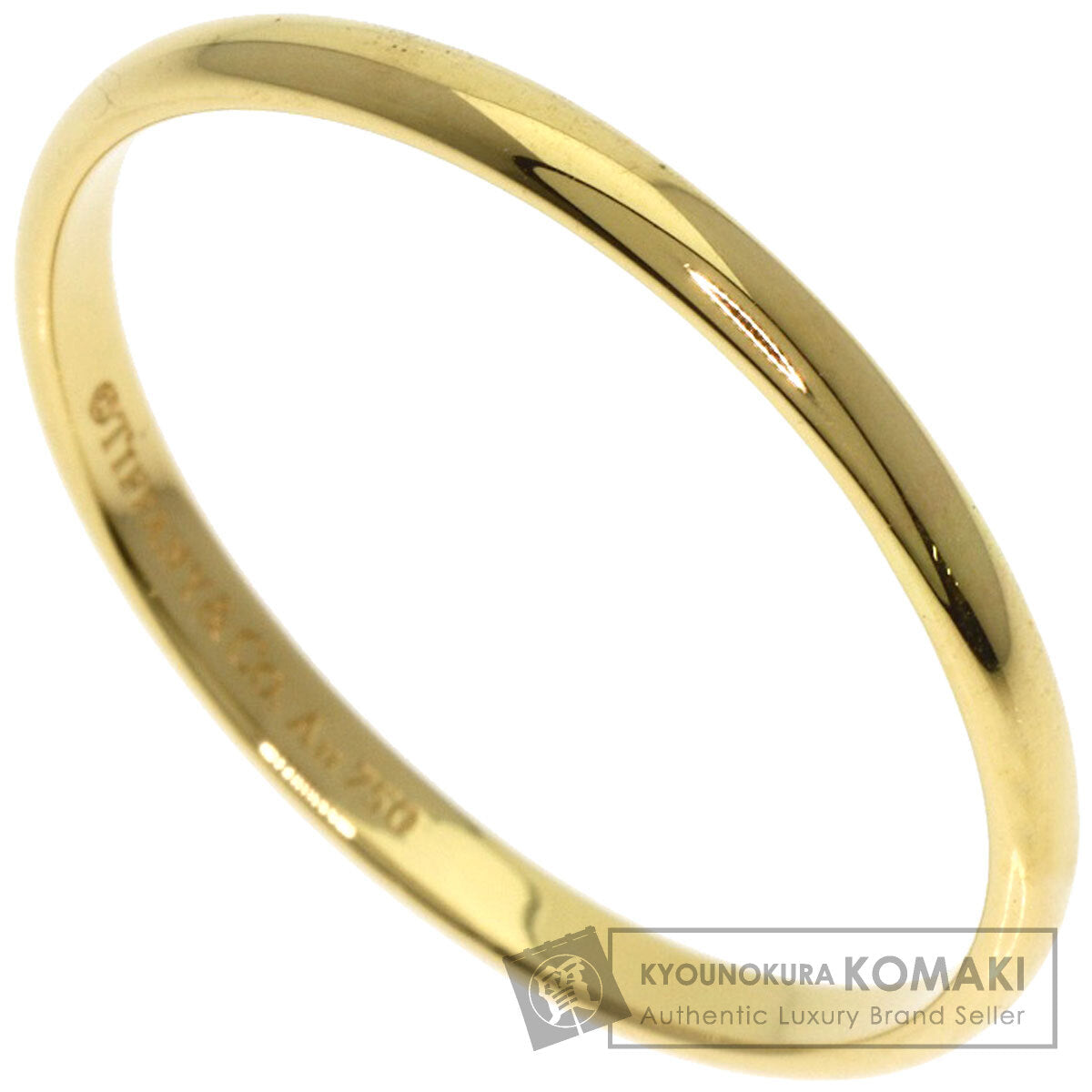 TIFFANY&Co. wedding Ring K18 Yellow Gold Ladies [Used]