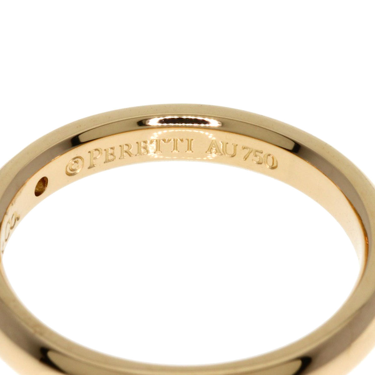 TIFFANY&Co. Stacking band 1P Diamond Ring K18 Pink Gold Ladies [Used]