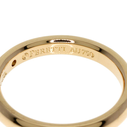 TIFFANY&Co. Stacking band 1P Diamond Ring K18 Pink Gold Ladies [Used]