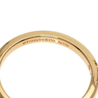 TIFFANY&Co. Forever 3P Diamond Ring K18 Pink Gold Ladies [Used]