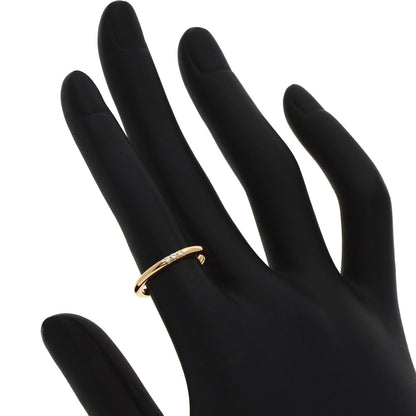 TIFFANY&Co. Forever 3P Diamond Ring K18 Pink Gold Ladies [Used]