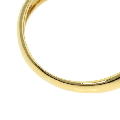 TIFFANY&Co. Open heart Ring K18 Yellow Gold Ladies [Used]