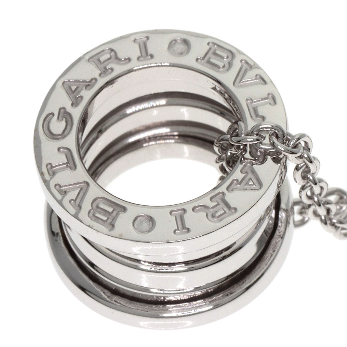 BVLGARI B.zero1 Necklace K18 White Gold Ladies [Used]