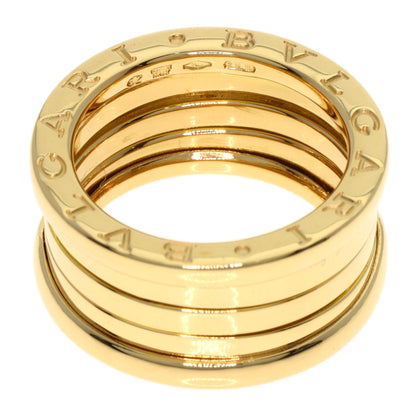 BVLGARI B.zero1 4 Band #52 Ring K18 Yellow Gold Ladies [Used]