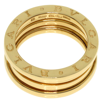 BVLGARI B.zero1 2 band #53 Ring K18 Yellow Gold Ladies [Used]