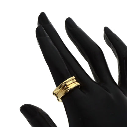 BVLGARI B.zero1 2 band #53 Ring K18 Yellow Gold Ladies [Used]