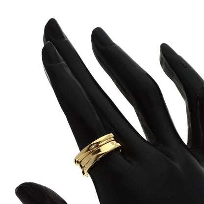 BVLGARI B.zero1 2 band #52 Ring K18 Yellow Gold Ladies [Used]