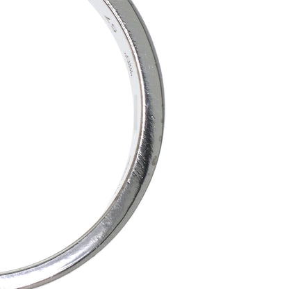 BVLGARI B-zero1 Essential Band Ring #57 Ring K18 White Gold Ladies [Used]