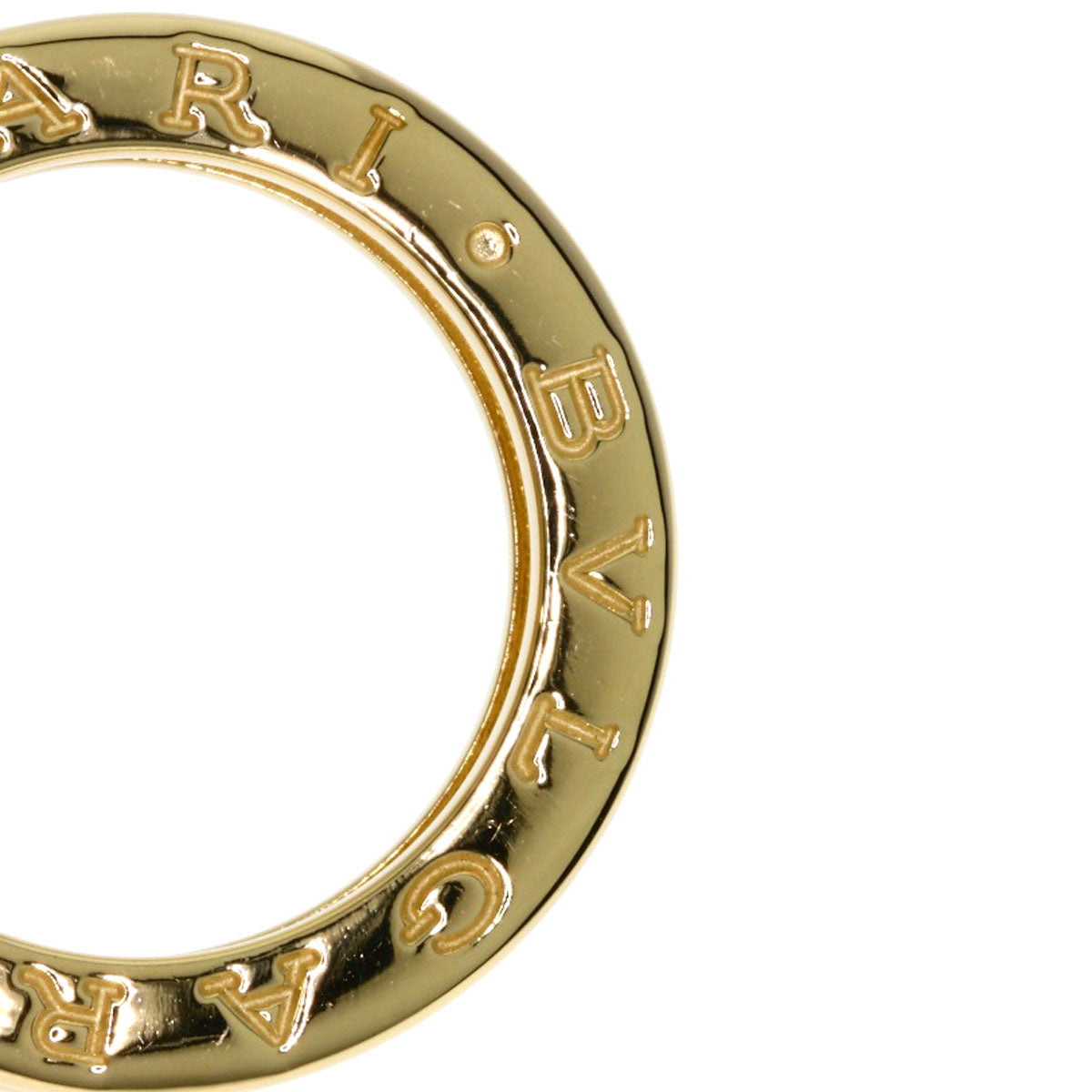 BVLGARI B.zero1 1 Band #47 Ring K18 Yellow Gold Ladies [Used]