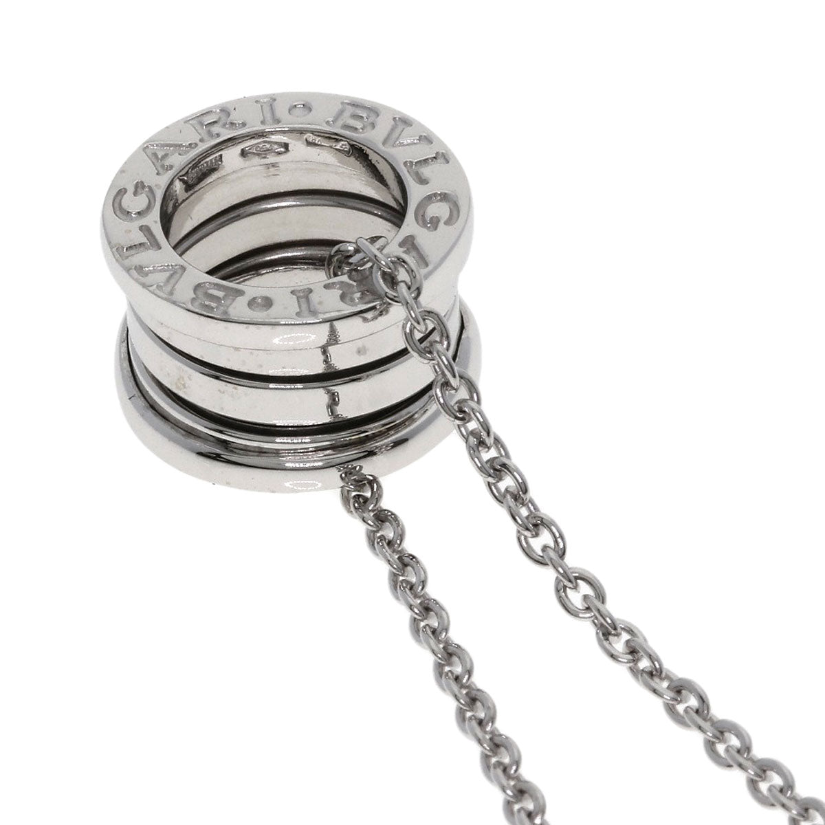 BVLGARI B.zero1 Necklace K18 White Gold Ladies [Used]