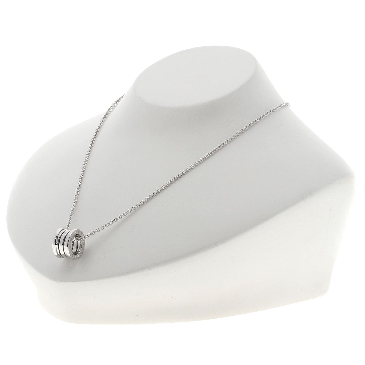 BVLGARI B.zero1 Necklace K18 White Gold Ladies [Used]