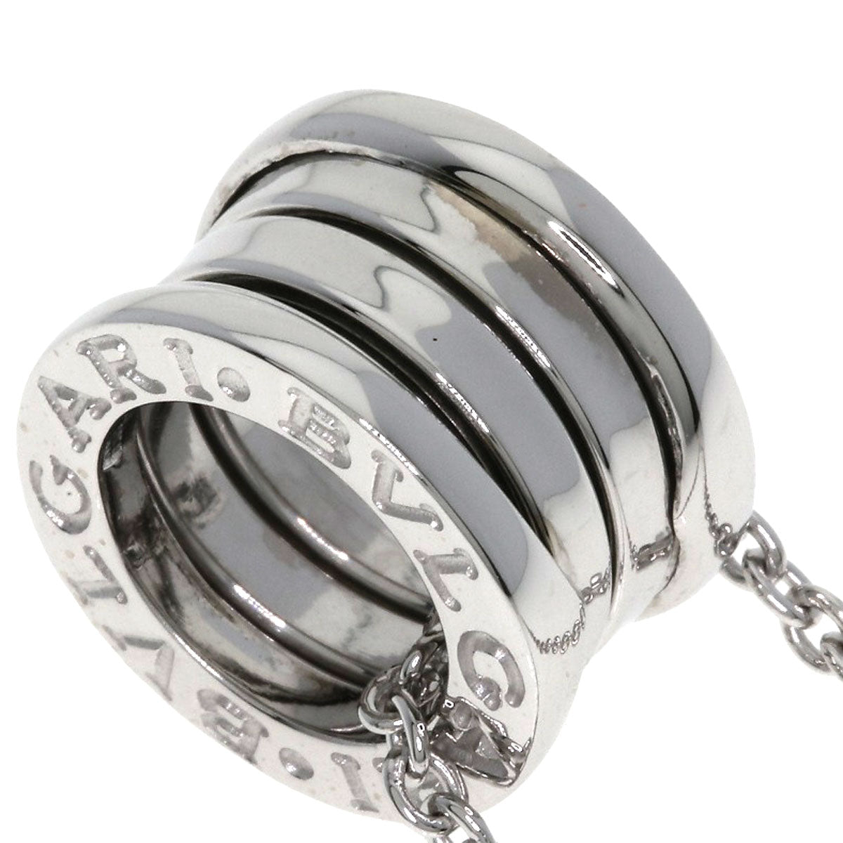 BVLGARI B.zero1 Necklace K18 White Gold Ladies [Used]