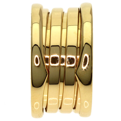 BVLGARI B.zero1 4 Band #48 Ring K18 Yellow Gold Ladies [Used]