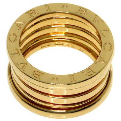 BVLGARI B.zero1 4 Band #48 Ring K18 Yellow Gold Ladies [Used]