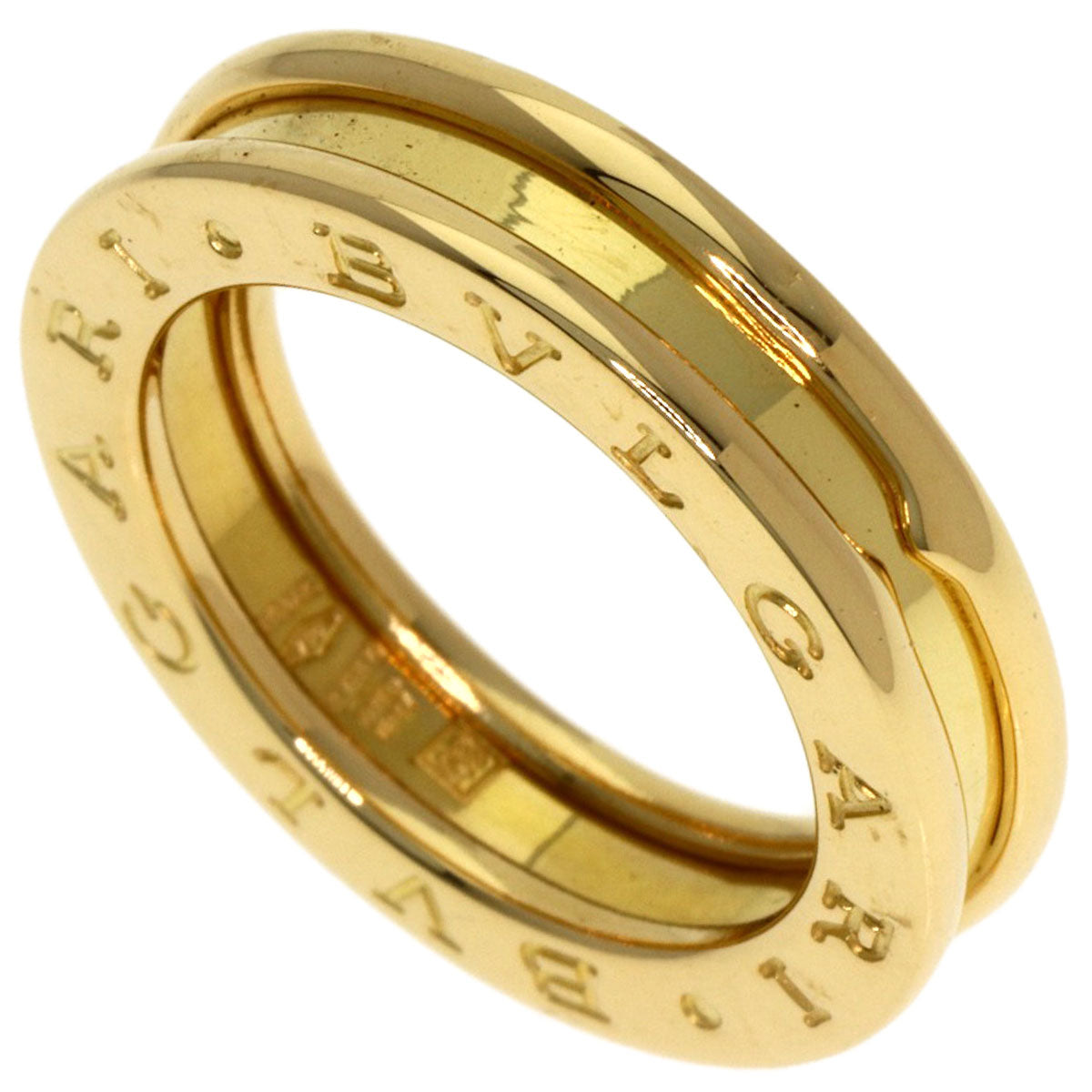 BVLGARI B.zero1 1 band #49 Ring K18 Yellow Gold Ladies [Used]