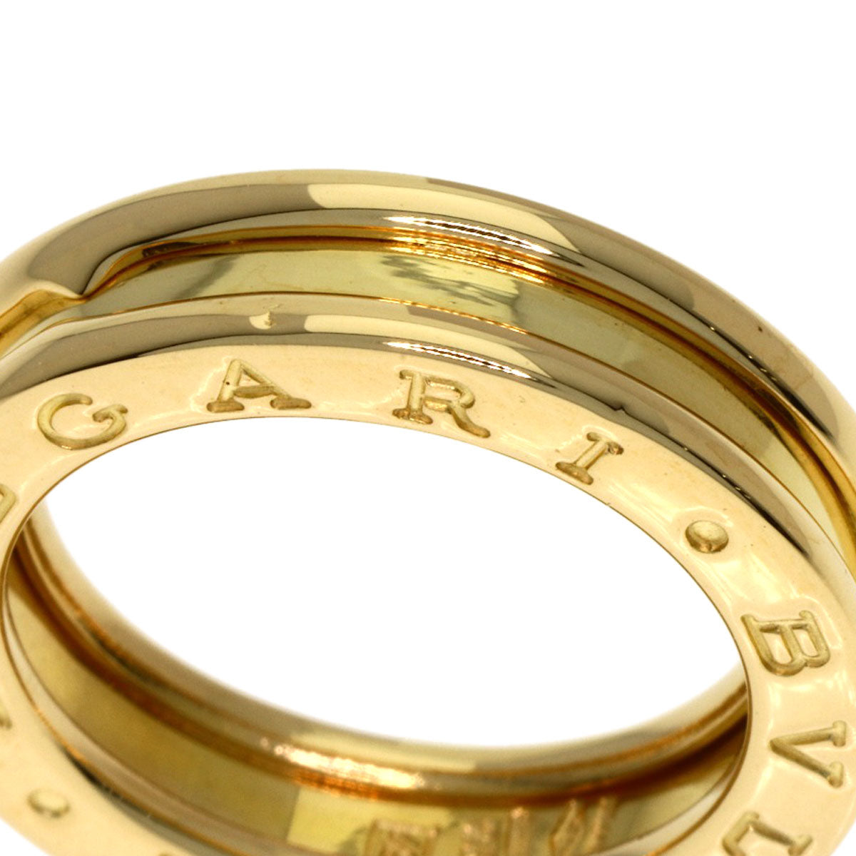 BVLGARI B.zero1 1 band #49 Ring K18 Yellow Gold Ladies [Used]