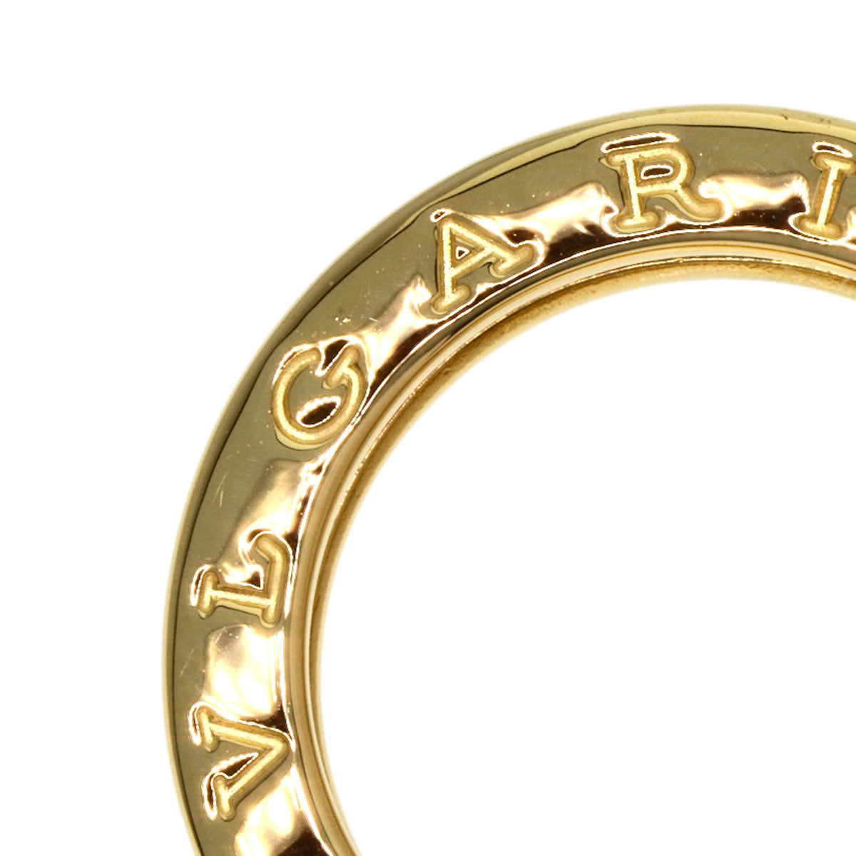 BVLGARI B.zero1 1 band #49 Ring K18 Yellow Gold Ladies [Used]
