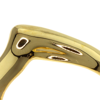 TIFFANY&Co. Open Heart Large TOP Pendant top K18 Yellow Gold Ladies [Used]