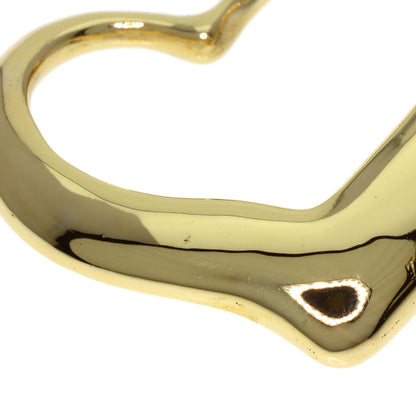 TIFFANY&Co. Open Heart Large TOP Pendant top K18 Yellow Gold Ladies [Used]