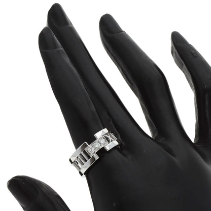 TIFFANY&Co. Atlas Open Diamond Ring K18 White Gold Ladies [Used]