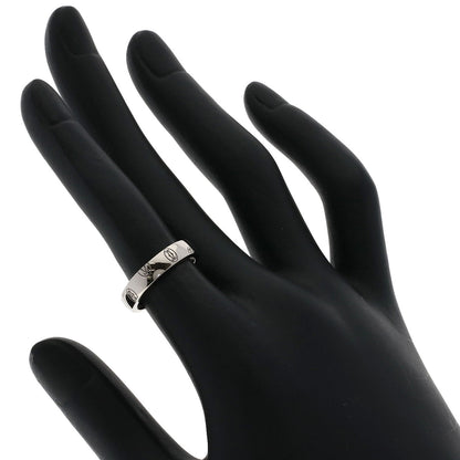 CARTIER Happy Birthday #49 Ring K18 White Gold Ladies [Used]