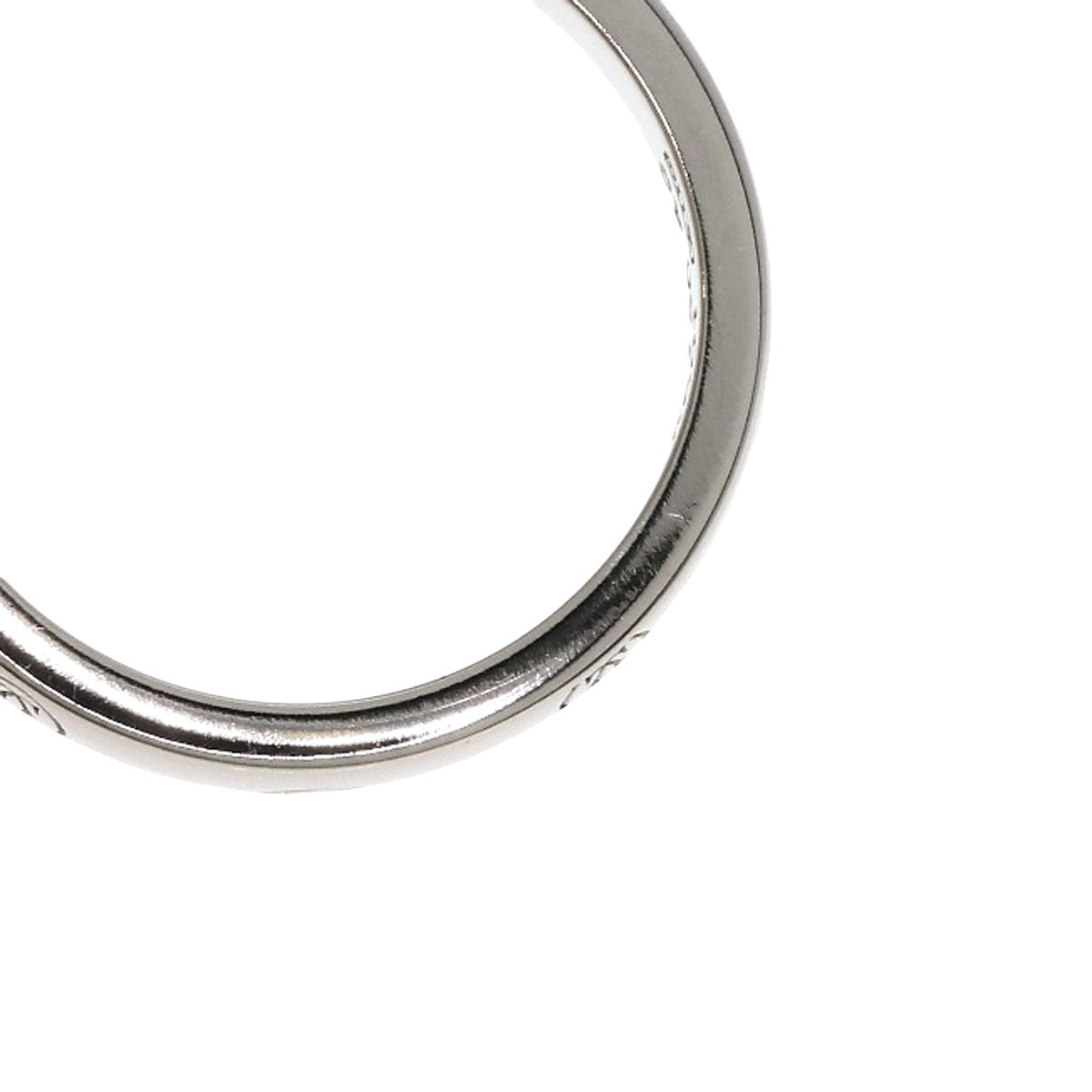 CARTIER Happy Birthday #49 Ring K18 White Gold Ladies [Used]