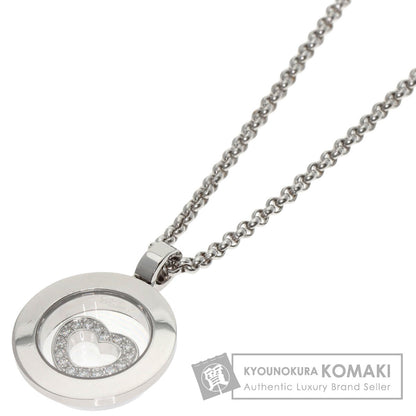 Chopard Happy diamond Necklace K18 White Gold Ladies [Used]
