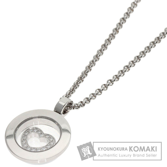 Chopard Happy diamond Necklace K18 White Gold Ladies [Used]