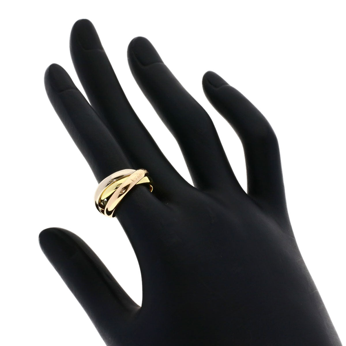 CARTIER Trinity #49 Ring K18 Yellow Gold K18 White GoldLadies [Used]