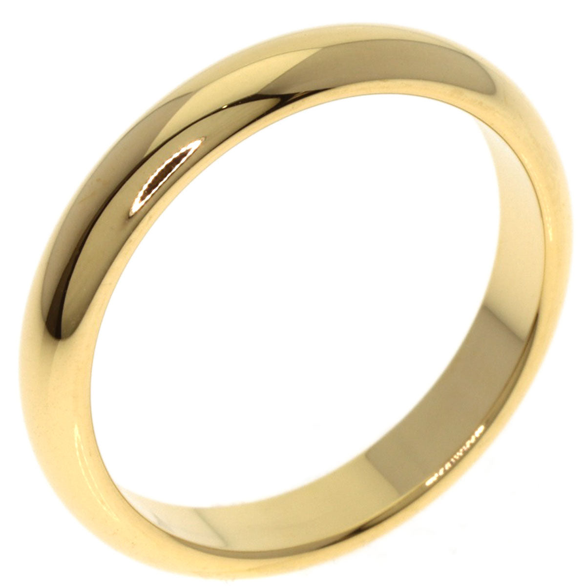 CARTIER Wedding Band #56 Ring K18 Yellow Gold Ladies [Used]