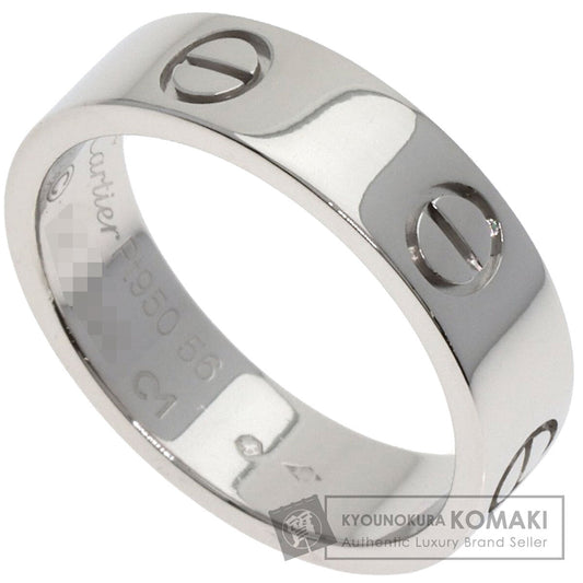 CARTIER love ring #56 Ring Platinum PT950 Ladies [Used]