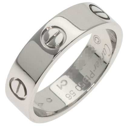 CARTIER love ring #56 Ring Platinum PT950 Ladies [Used]