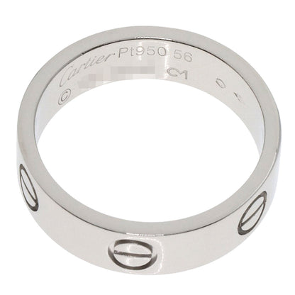CARTIER love ring #56 Ring Platinum PT950 Ladies [Used]