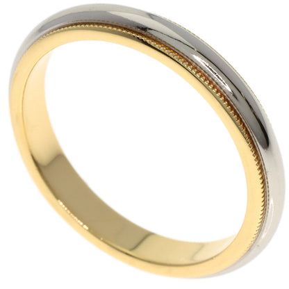 TIFFANY&Co. Milgrain Ring K18 Yellow Gold PT950Ladies [Used]