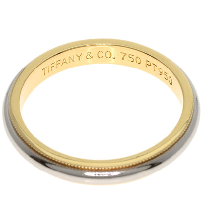 TIFFANY&Co. Milgrain Ring K18 Yellow Gold PT950Ladies [Used]
