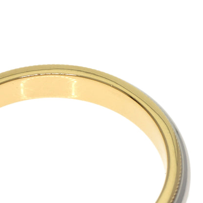 TIFFANY&Co. Milgrain Ring K18 Yellow Gold PT950Ladies [Used]
