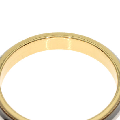 TIFFANY&Co. Milgrain Ring K18 Yellow Gold PT950Ladies [Used]