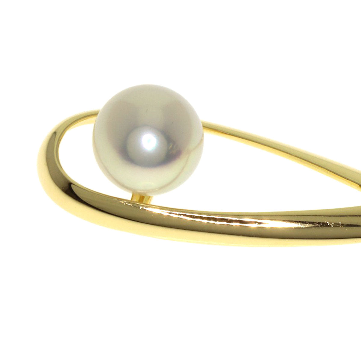 MIKIMOTO Akoya pearl Pearl Necklace K18 Yellow Gold Ladies [Used]