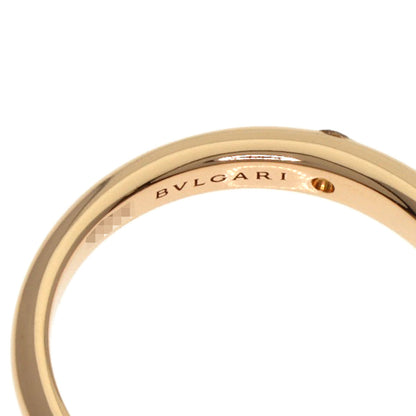 BVLGARI Feddy Wedding 3P Diamond Ring K18 Pink Gold Ladies [Used]