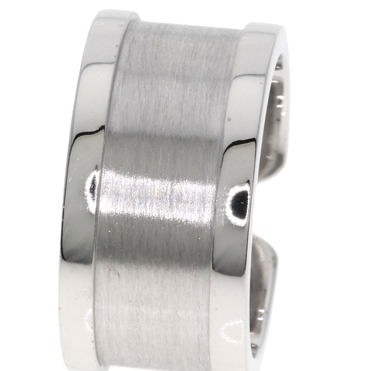 CARTIER C2 Diamond #50 Ring K18 White Gold Ladies [Used]